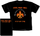 triko Axel Rudi Pell - Live On Fire