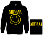 mikina s kapucí Nirvana - Smile