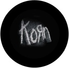 placka, odznak Korn - black logo