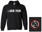 mikina s kapucí a zipem Linkin Park - Logo