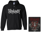 mikina s kapucí a zipem Slipknot - Des Moines Iowa