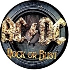 placka, odznak AC/DC - Rock Or Bust