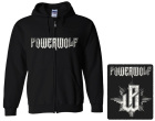 mikina s kapucí a zipem Powerwolf - Logo