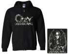 mikina s kapucí a zipem Ozzy Osbourne - Portrait