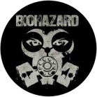 placka, odznak Biohazard - Gas Mask