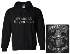 mikina s kapucí a zipem Avenged Sevenfold - 1999