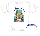 bílé dámské triko Metallica - Crash Course In Brain Surgery
