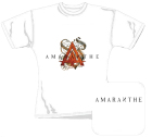 bílé dámské triko Amaranthe - Logo