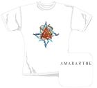 bílé dámské triko Amaranthe - Logo II