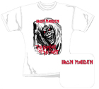 bílé dámské triko Iron Maiden - The Number Of The Beast