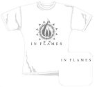 bílé dámské triko In Flames - Logo