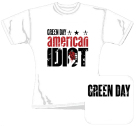 bílé dámské triko Green Day - American Idiot