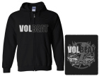 mikina s kapucí a zipem Volbeat - Cars Lightning