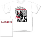 bílé triko Iron Maiden - Killers