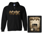 mikina s kapucí a zipem AC/DC - In Rock We Trust
