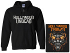 mikina s kapucí a zipem Hollywood Undead