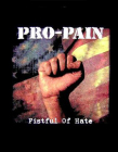 nášivka na záda, zádovka Pro-pain - Fistful Of Hate