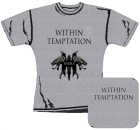 šedivé dámské triko Within Temptation