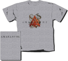 šedivé pánské triko Amaranthe - Logo