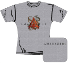 šedivé dámské triko Amaranthe - Logo