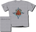 šedivé pánské triko Amaranthe - Logo II