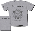 šedivé pánské triko Eluveitie - Helvetios