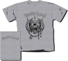 šedivé triko Motörhead - War Pig