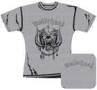 šedivé dámské triko Motörhead - War Pig
