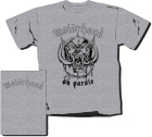 šedivé pánské triko Motörhead - On Parole