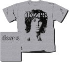 šedivé pánské triko Doors - Jim Morrison