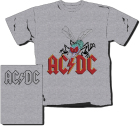 šedivé pánské triko AC/DC - Fly