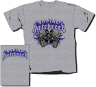 šedivé pánské triko Hatebreed - Skulls