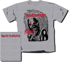 šedivé triko Iron Maiden - Killers