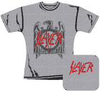 šedivé dámské triko Slayer - Eagle