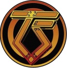 placka, odznak Twisted Sister - Logo