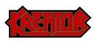 nášivka Kreator - Logo Cut-Out