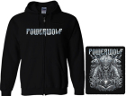 mikina s kapucí a zipem Powerwolf - Priest
