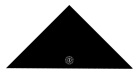 velký trojcípý šátek Slipknot - logo