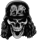 nášivka Slayer - Wehrmacht Skull Cut Out