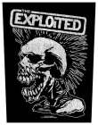 nášivka na záda The Exploited - Vintage Skull