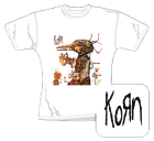 bílé dámské triko Korn II