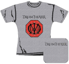 šedivé dámské triko Dream Theater - Logo