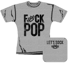 šedivé dámské triko Five Finger Death Punch - Fuck Pop
