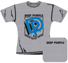 šedivé dámské triko Deep Purple - Smoke On The Water