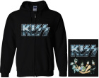 mikina s kapucí a zipem Kiss - Tour 2017