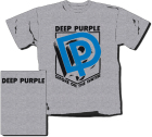 šedivé pánské triko Deep Purple - Smoke On The Water