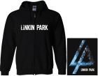 mikina s kapucí a zipem Linkin Park - Blue Logo