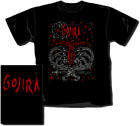 triko Gojira - red logo