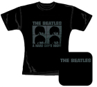 dámské triko The Beatles - A Hard Day's Night