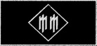 nášivka Marilyn Manson - logo II